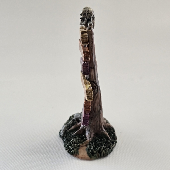 Lemax Spooky Town Scary Road Signs Village Accessory 64054 Halloween Decor - Picture 2 of 5